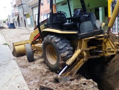 Mejora Nombre de Dios redes de drenaje y pavimento en cabecera municipal