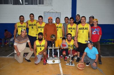 Gana Cieneguilla final de la Liga Municipal de Basquetbol de Poanas
