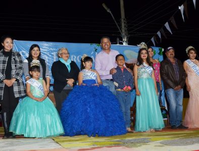 Inauguran festividades en Francisco Zarco, Poanas; alcalde se compromete a mejorar carretera