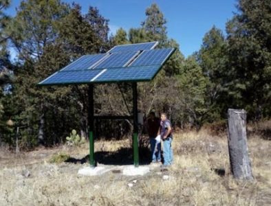 Equipan con celdas solares pozos en la Sierra