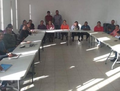 Inician cursos y asesorías para los habitantes de Guadalupe Victoria