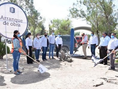 Inicia construcción de barda perimetral en escuela ‘Niños Héroes’ de Luis Moya