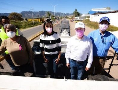 Entrega, supervisa y arranca Aispuro nuevas obras en Canatlán