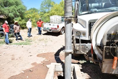 Desazolvan líneas de drenaje en Luis Moya, J. Agustín Castro, La Concha y Peñón Blanco