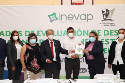 Reconoce Eder Gutiérrez resultados de amplia coordinación de INEVAP y Gobierno de Tepehuanes