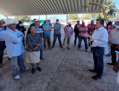 Se solidariza Ricardo López con afectados por lluvias en Canatlán