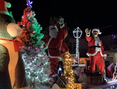 Con gran desfile de luces, inician las actividades navideñas en Vicente Guerrero