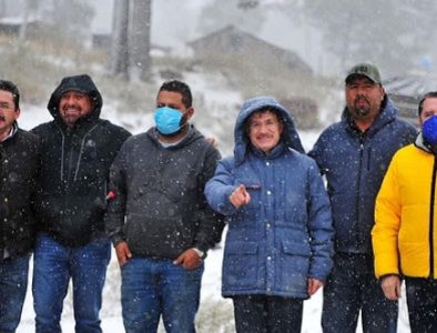 José Aispuro, Rogelio Ayala y Gerardo Galaviz acuden a La Rosilla por las bajas temperaturas