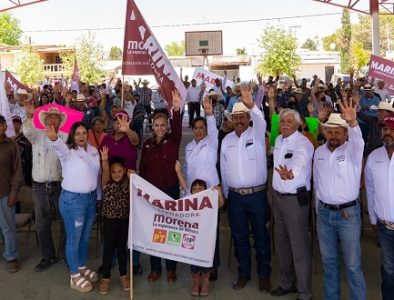 Asegura Marina Vitela que su Gobierno trabajará para todos los municipios