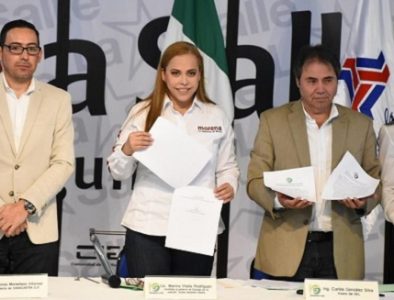 Marina Vitela incluirá propuesta de empresarios, para impulsar desarrollo económico de La Laguna