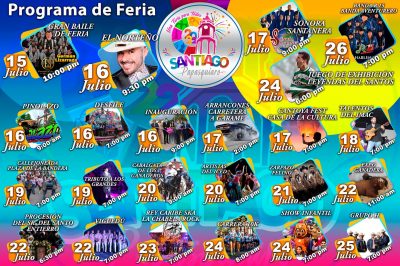 Anuncia Gobierno de Santiago Papasquiaro su programa de Feria