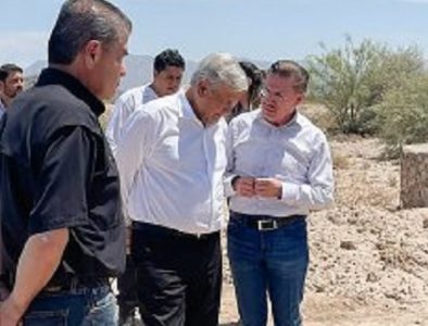 López Obrador supervisó avance de Agua Saludable para La Laguna