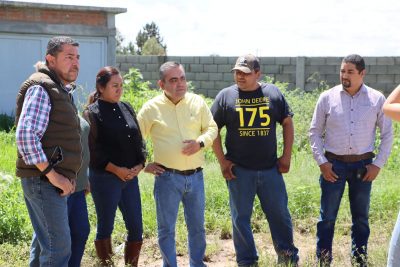 En Guadalupe Victoria, David Ramos supervisa la campaña ‘Obras Necesarias, Acciones Inmediatas’