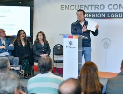 Gestiones rinden frutos; logra Esteban mayor recurso para Durango en 2023