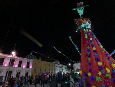 Inicia el festival de Día de Muertos en Vicente Guerrero