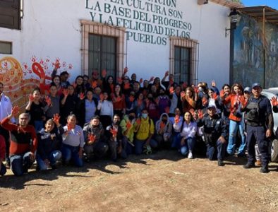 Realizan plática en Vicente Guerrero sobre la erradicación de la violencia contra la mujer