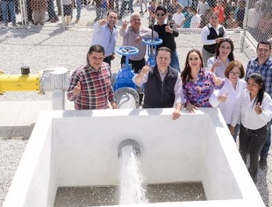 Con Esteban, 28 mil habitantes de Lerdo ya tienen agua limpia para la temporada de calor