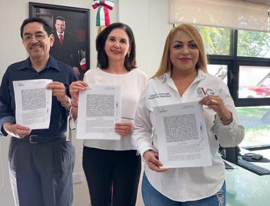 Vicente Guerrero formaliza convenio de colaboración con dependencias estatales