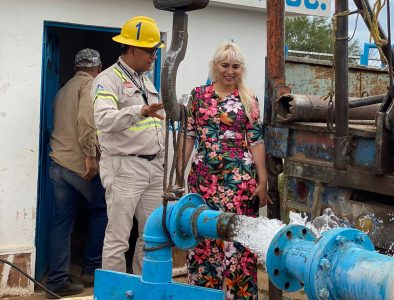 Informa Gobierno de Cuencamé avances en abastecimiento de agua en Cuauhtémoc