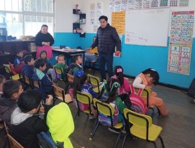 Realizan acciones de proximidad y prevención en escuelas del municipio de Vicente Guerrero