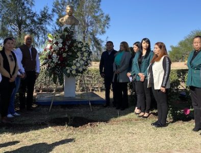 Realizan acto cívico en Vicente Guerrero para conmemorar a Emiliano Zapata
