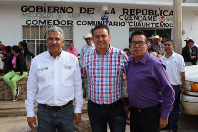 Supervisa Cuencamé y Sedesol comedor comunitario en Cuauhtémoc