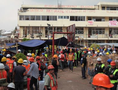 Sube a 293 la cifra de muertes por sismo: Protección Civil