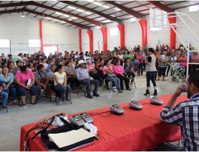 Favorece programa Prospera a habitantes del municipio de Rodeo