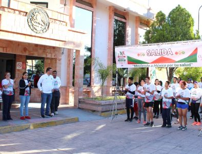 Realiza Cuencamé por tercera vez la carrera Moviendo a México por tu Salud