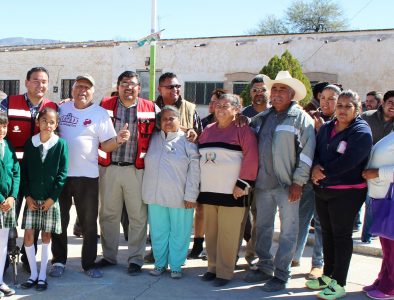 Construye Cuencamé domo comunitario en Pedriceña