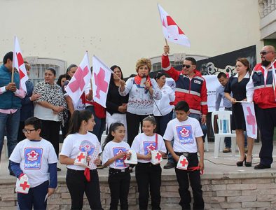 Arrancó en Canatlán la colecta anual de la Cruz Roja