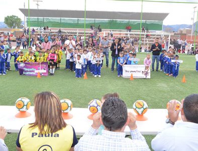 Inauguran en Nuevo Ideal torneo de la Liga Hormiguitas