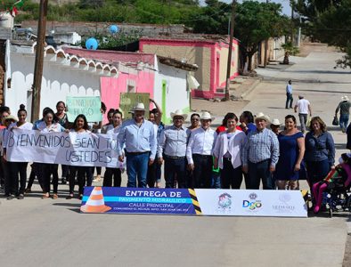 Entregan obras en diversas comunidades de San Juan del Río