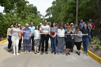 Con pavimentación, Tamazula mejora acceso vehicular para habitantes de zona Norotal y Coluta