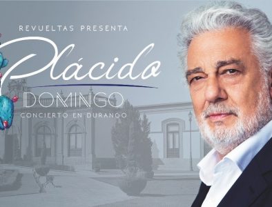 Plácido Domingo se presentará en el Festival Internacional Revueltas 2018