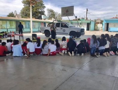 Imparten pláticas de Educación Vial en Guadalupe Victoria