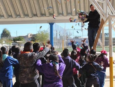 Realizan posada para niños y niñas del programa ‘Desayunemos Juntos’ de GV