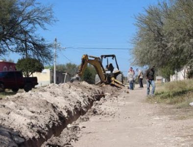 Inicia obra de drenaje y alcantarillado en la comunidad Santa Cruz de Guadalupe