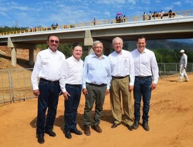 Entrega de la carretera Los Herrera-Tamazula para 2022, anuncian AMLO y Aispuro