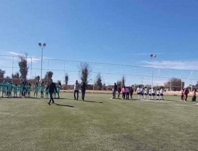 Inauguran Torneo de Futbol Soccer Infantil Femenil en Guadalupe Victoria