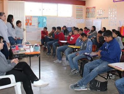 Imparten conferencias en la Telesecundaria 32 de la comunidad J. Guadalupe Rodríguez