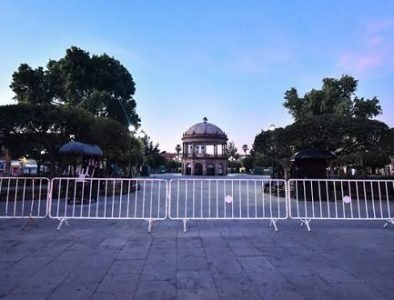 Para combatir el Covid-19, cierran 3 plazas públicas en Durango