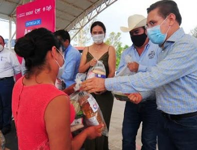 Lleva Aispuro más de 23 mil apoyos alimentarios al Mezquital