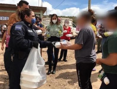 A través de la DMSP, Canirac entrega mil 500 paquetes alimentarios