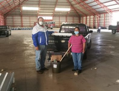 Continúa entrega de recursos del Fonden en Guadalupe Victoria