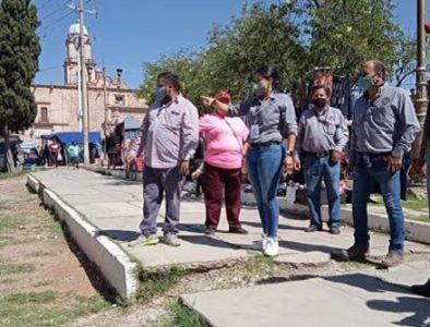 Operativo especial de Gobierno municipal en el tianguis del Santuario