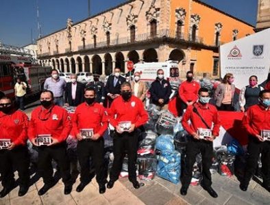 Con bomberos más equipados, se protege mejor a la gente: Salum