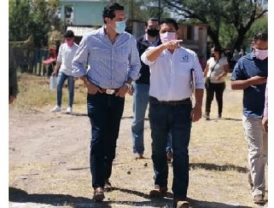 Secretario General de Gobierno visita Vicente Guerrero