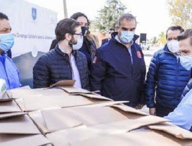Congregación Mariana Trinitaria entrega leche para los más vulnerables