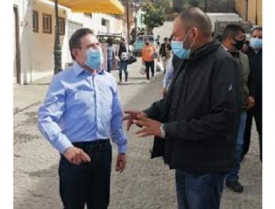 Alcalde de Poanas busca gestiones y apoyos para el municipio